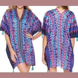 NWT Miracle Suit Caftan swim cover up